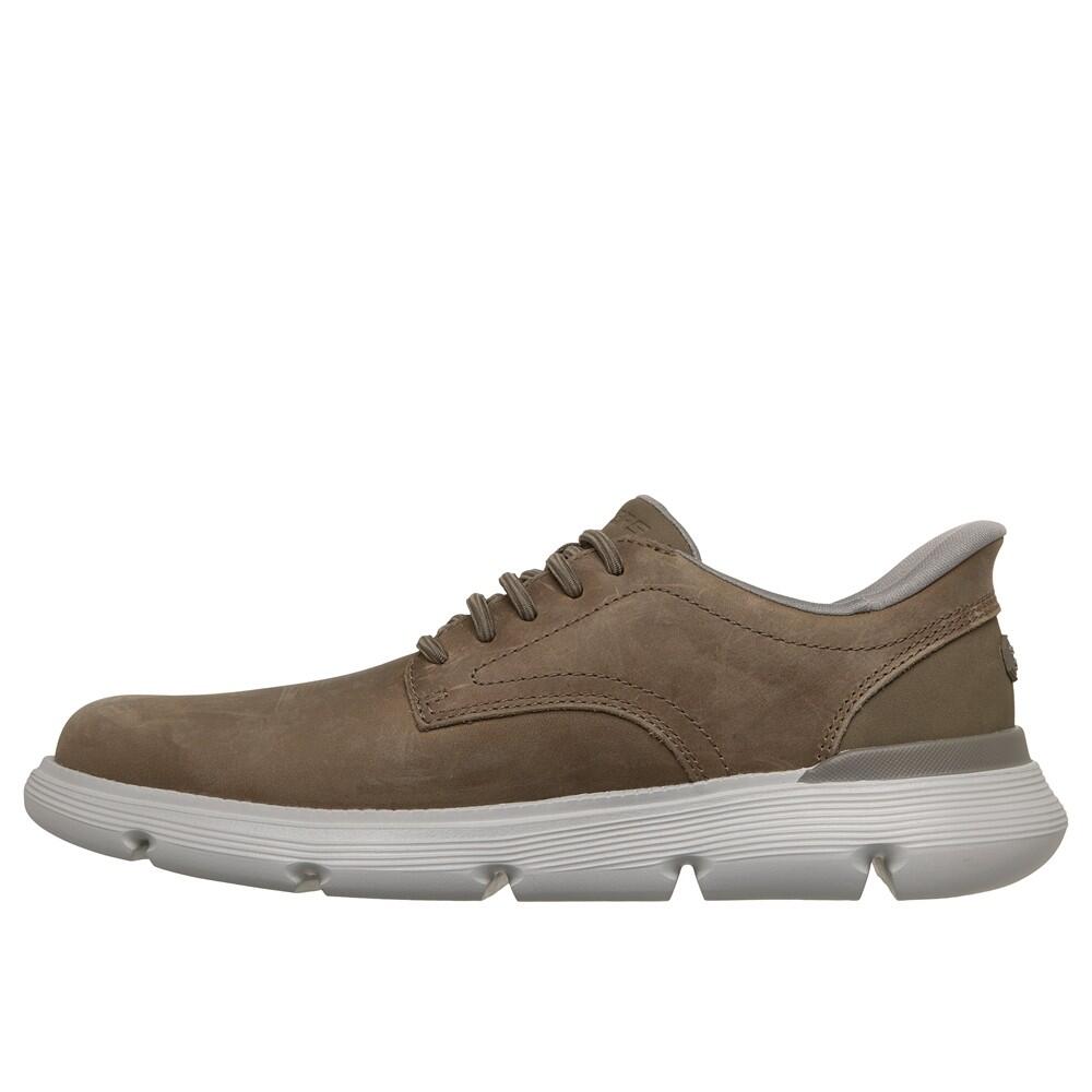 Zapatilla Hombre Skechers Slip-ins Garza Duran Piel Taupe 6/7