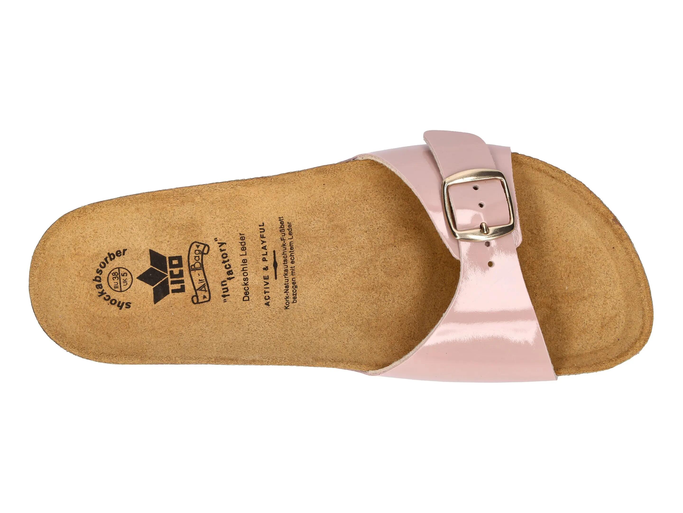 LICO Bioline Once mules femme avec semelle en cuir 5/6