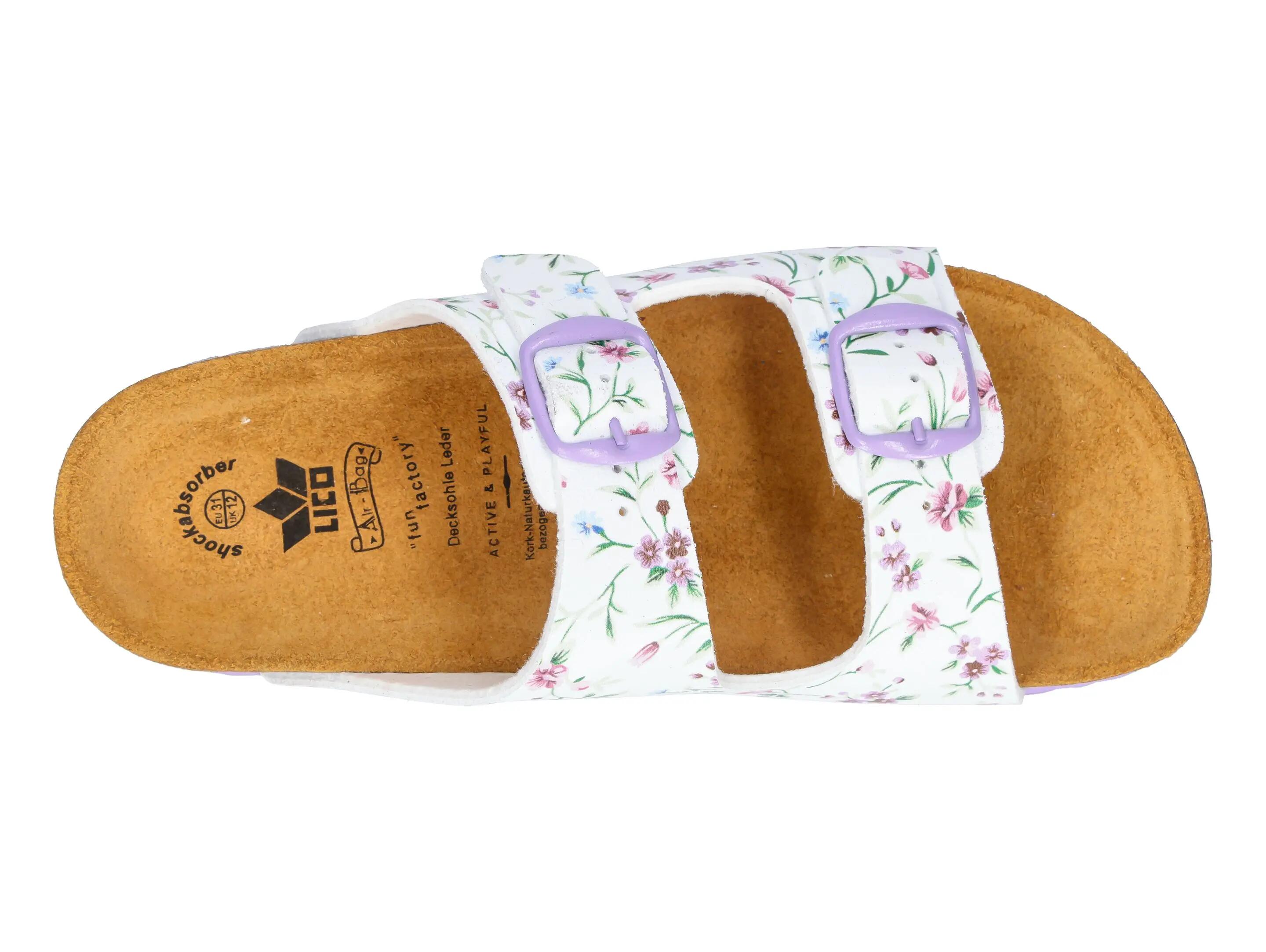 Lico Rocky pantolette bimbi/ragazzi con fibbie 5/6