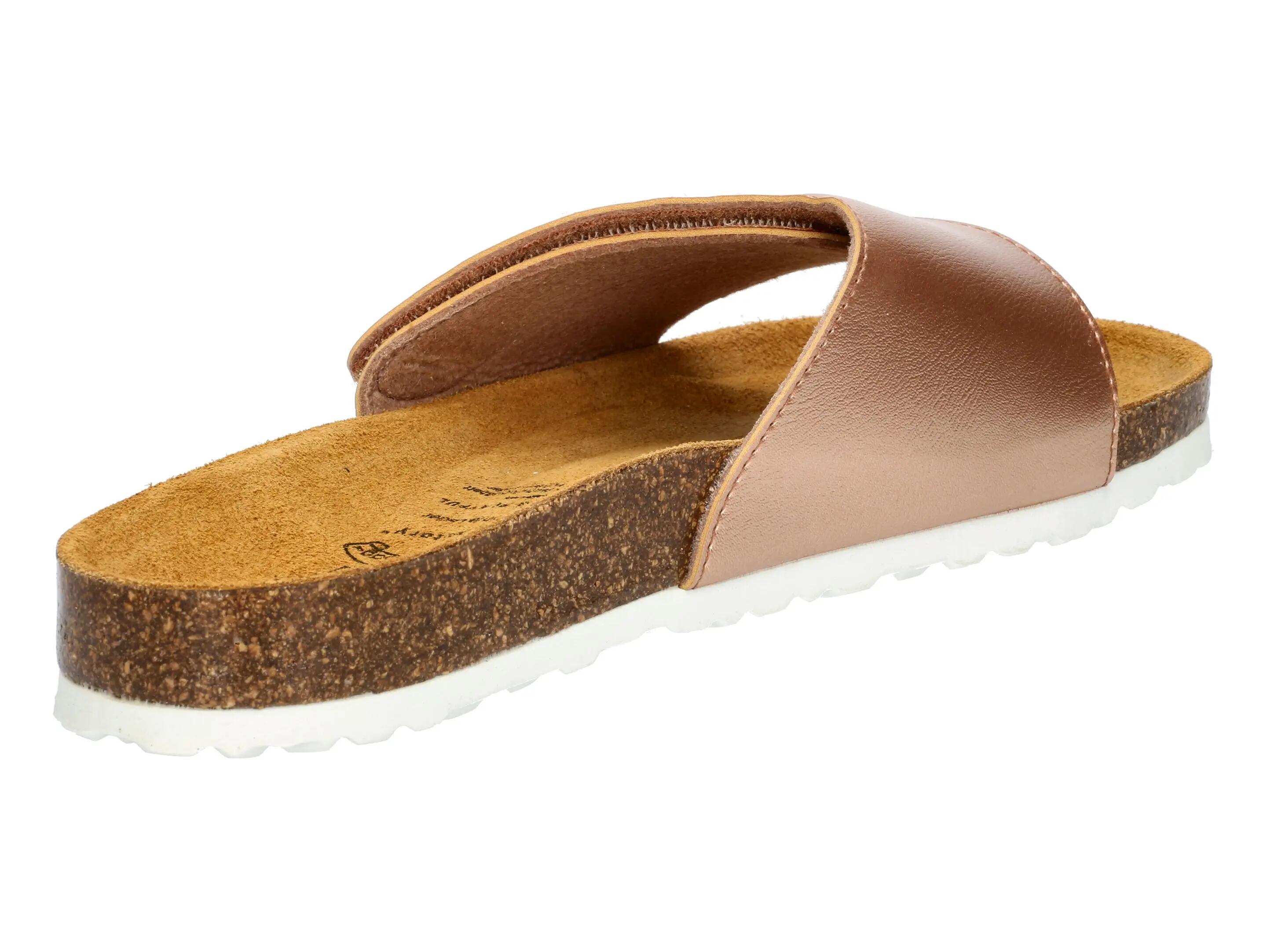 LICO Bioline Clea Pantolette mit Klettverschluss 4/6