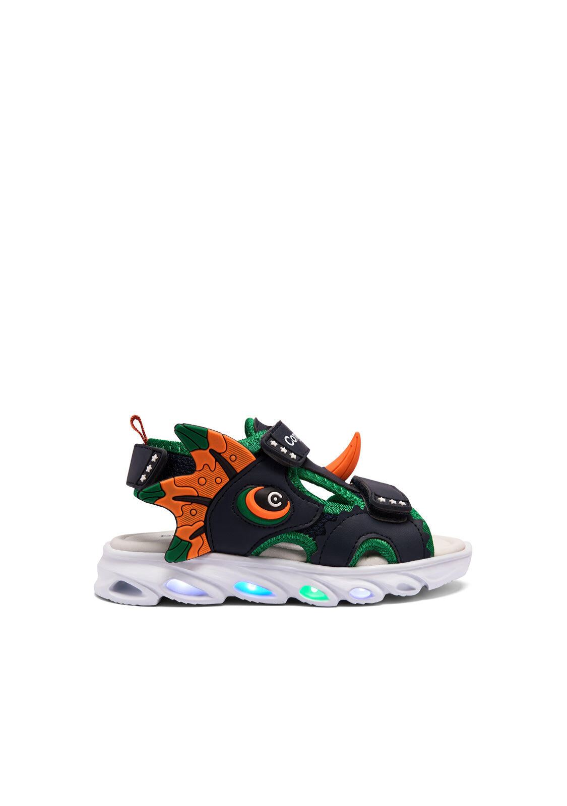 Sandalias Conguitos Luces Detalles Dino 2/5