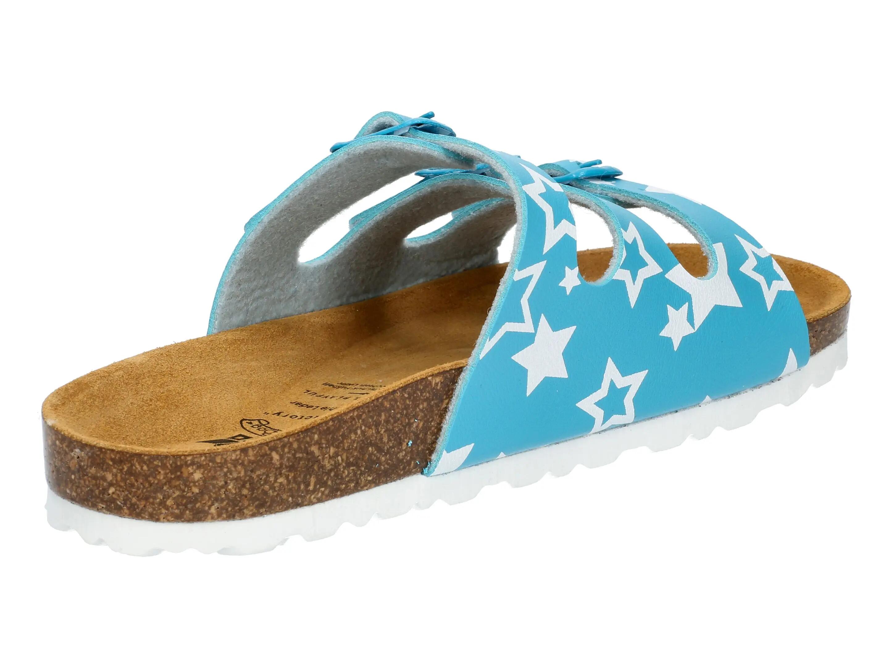 LICO Bioline Star mules enfant, semelle en cuir 4/6