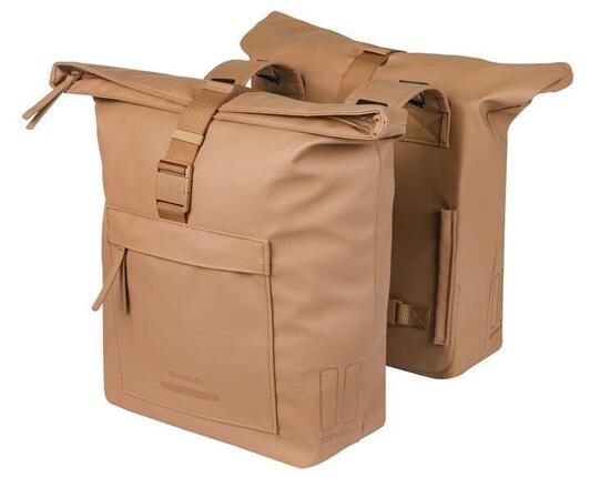 BASIL Brooklyn Sacoche Double 41L - Sable