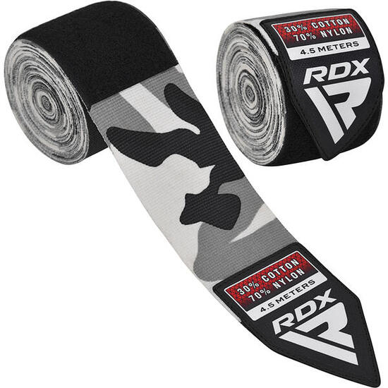 RDX Bandes de Boxe WX Pro 4.5 m – Camouflage
