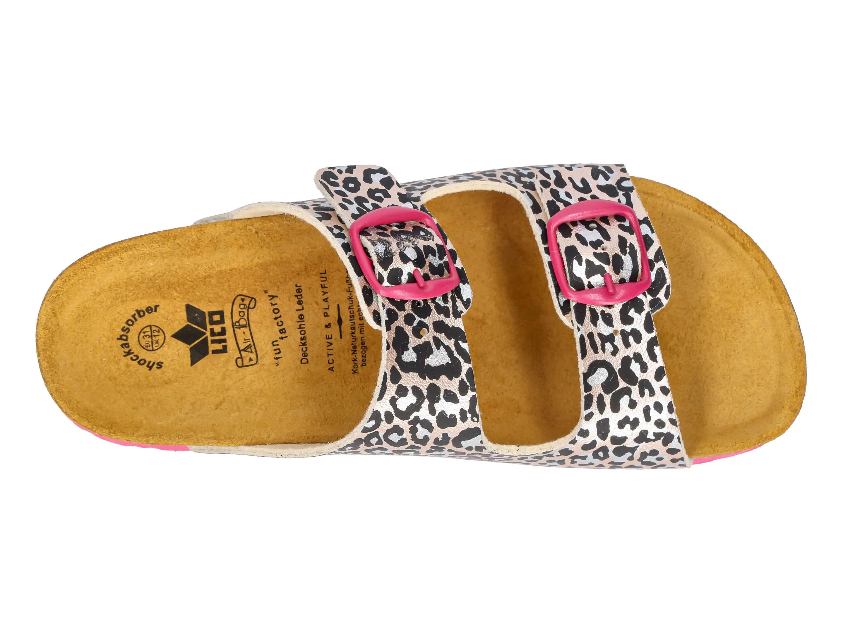 Lico Rocky pantoufle enfant/ado avec boucles 5/6
