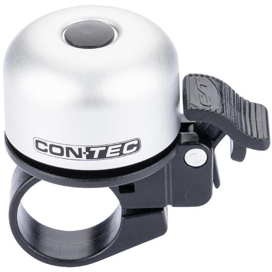 CONTEC mini dzwonek Bing matowy srebrny 37 mm