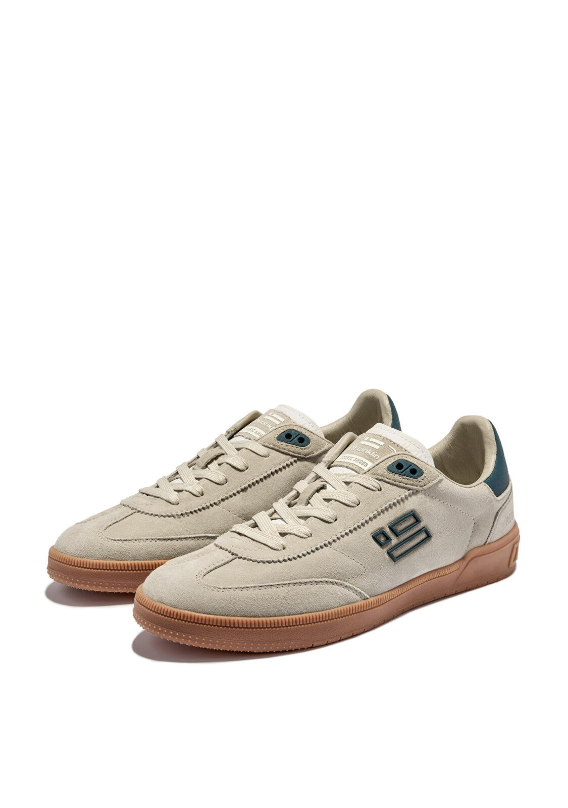 Zapatillas D. Franklin Rebel Suede Sand 2/4