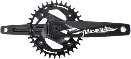 Miranda crankstel modular mrtb chainflow 3d crankset mod.mrtb chainflow 3d 36t
