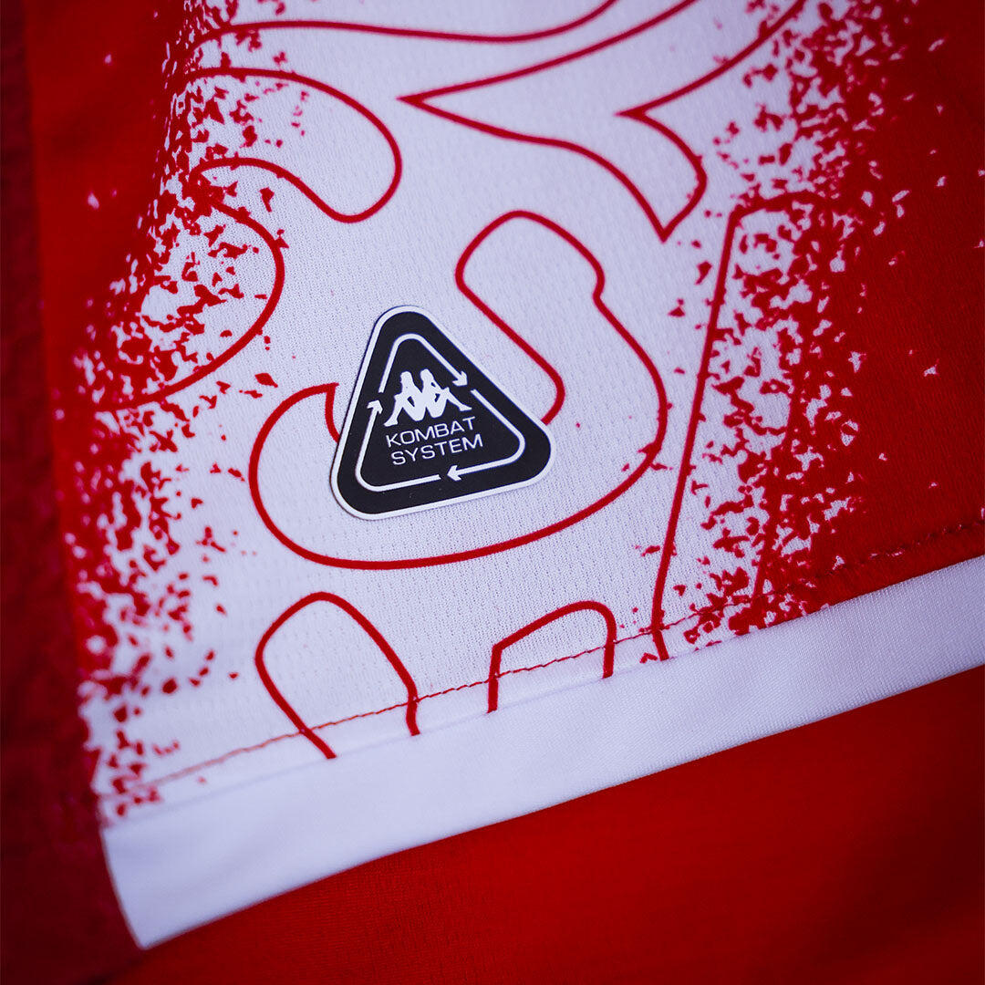 Maillot Kombat Away homme WYDAD AC 25/26 rouge 6/7