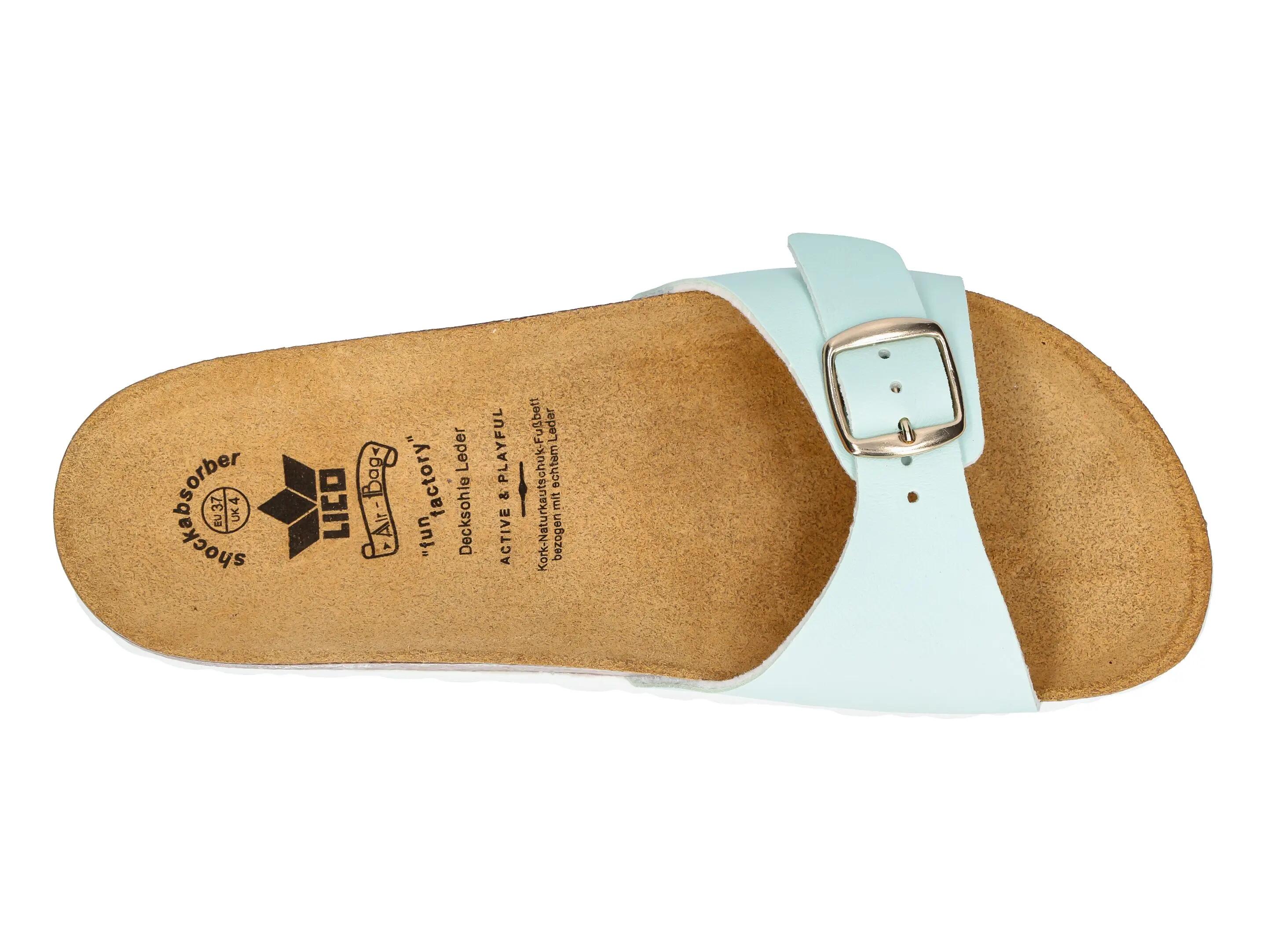 LICO Bioline Once mules femme avec semelle en cuir 5/6