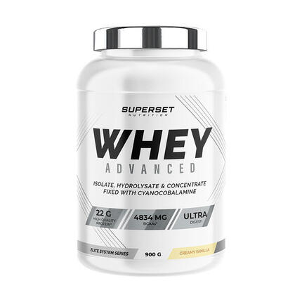 Whey Protéine | 100% Whey Proteine Advanced (900g) | Vanille Crémeuse