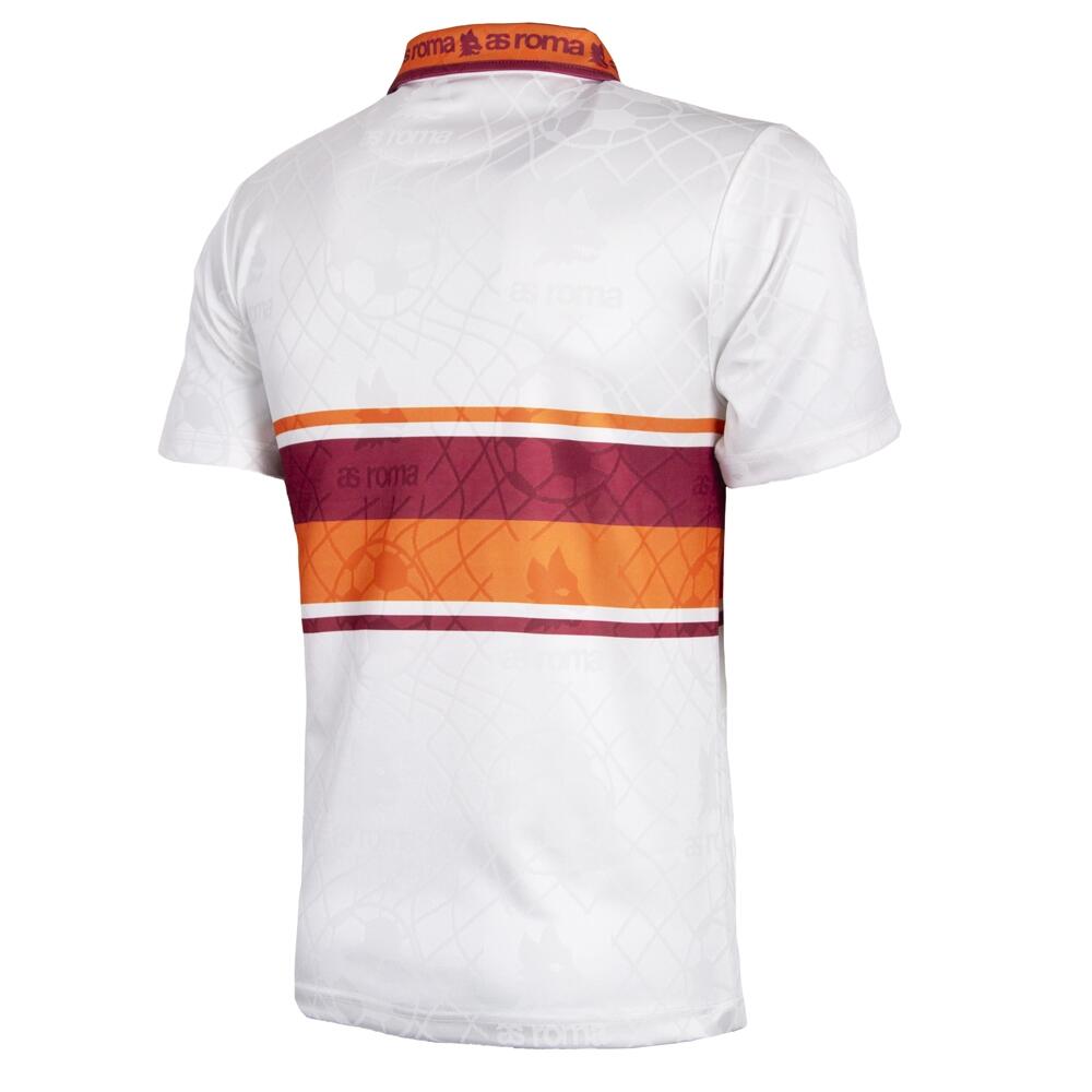 Camiseta de fútbol retro – Hombre – AS Roma 1994–95 Visitante – Blanco 2/7