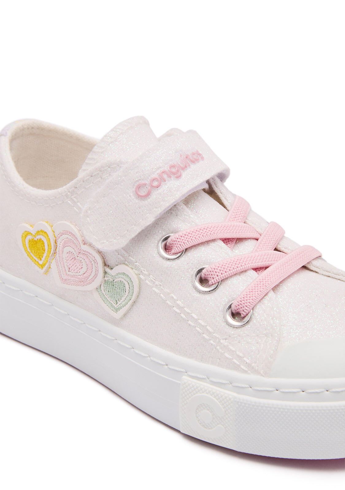 Zapatillas Conguitos Glitter Corazón 4/4