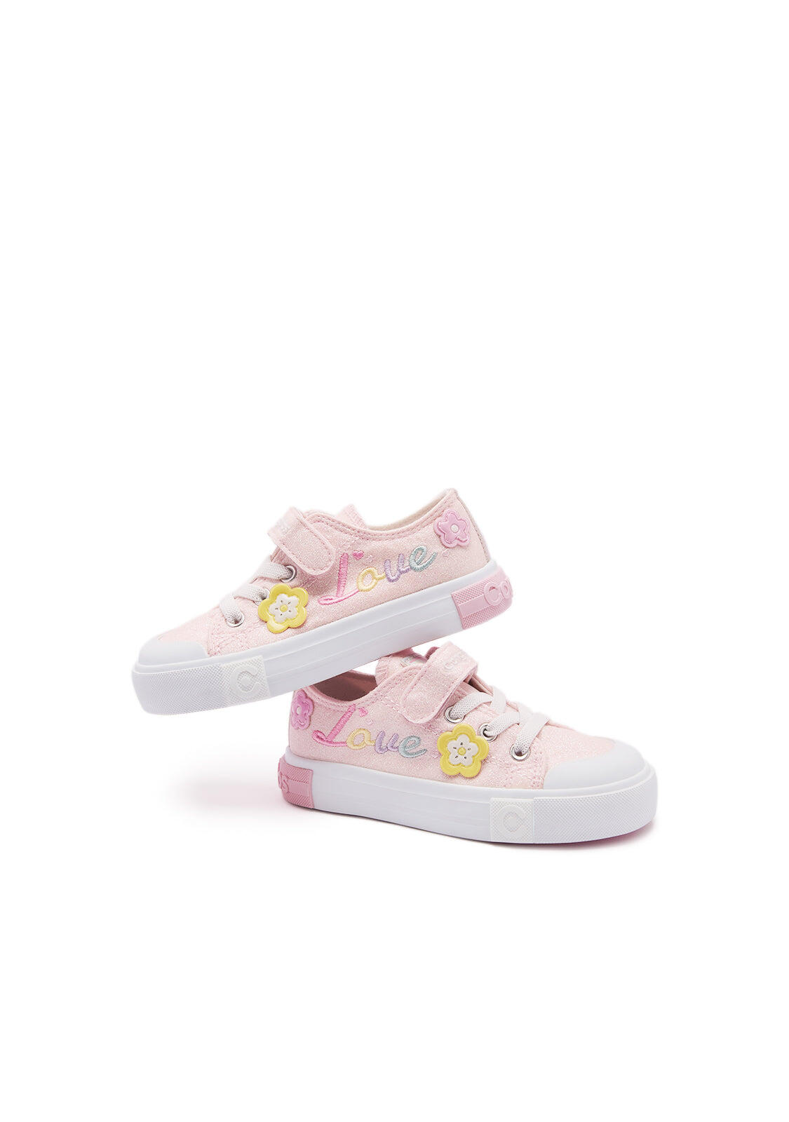 Zapatillas Conguitos Glitter Floral 3/4