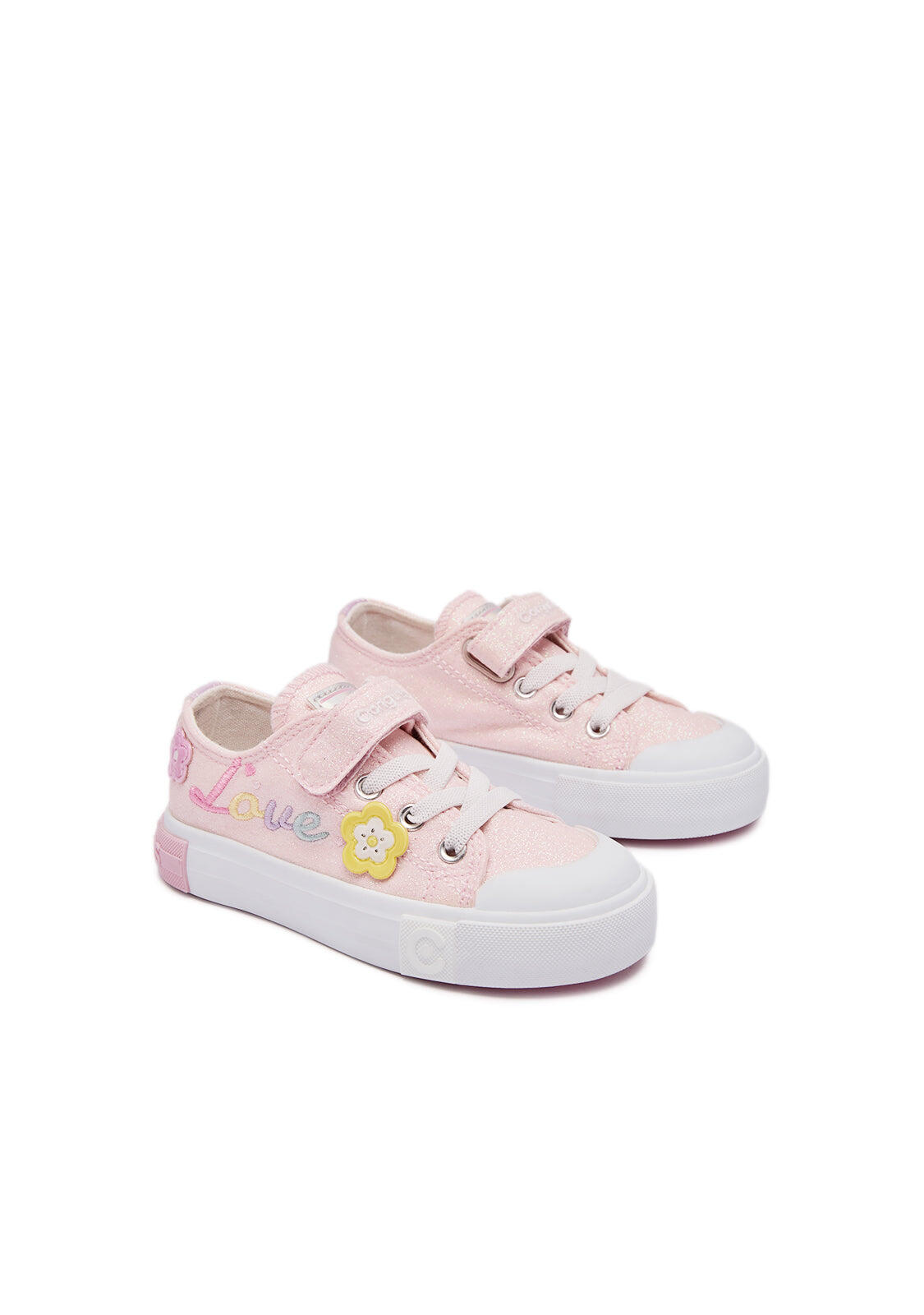 Zapatillas Conguitos Glitter Floral 2/4