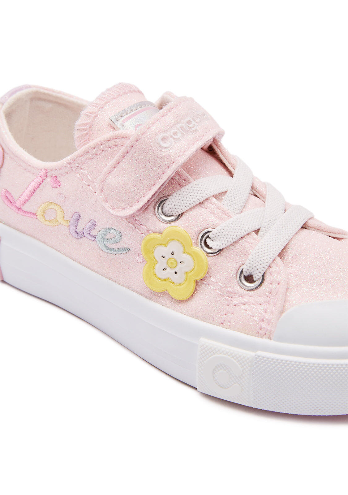 Zapatillas Conguitos Glitter Floral 4/4