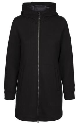 Veste femme 2058 en jersey avec doublure polaire, capuche intégrée, zip 2 sens