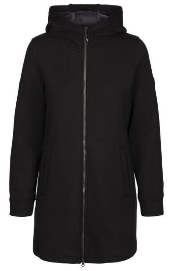 Veste femme 2058 en jersey avec doublure polaire, capuche intégrée, zip 2 sens