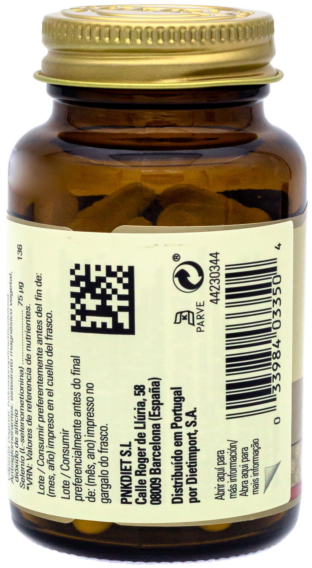 Vitamina E Selenio 50 Cápsulas 3/3
