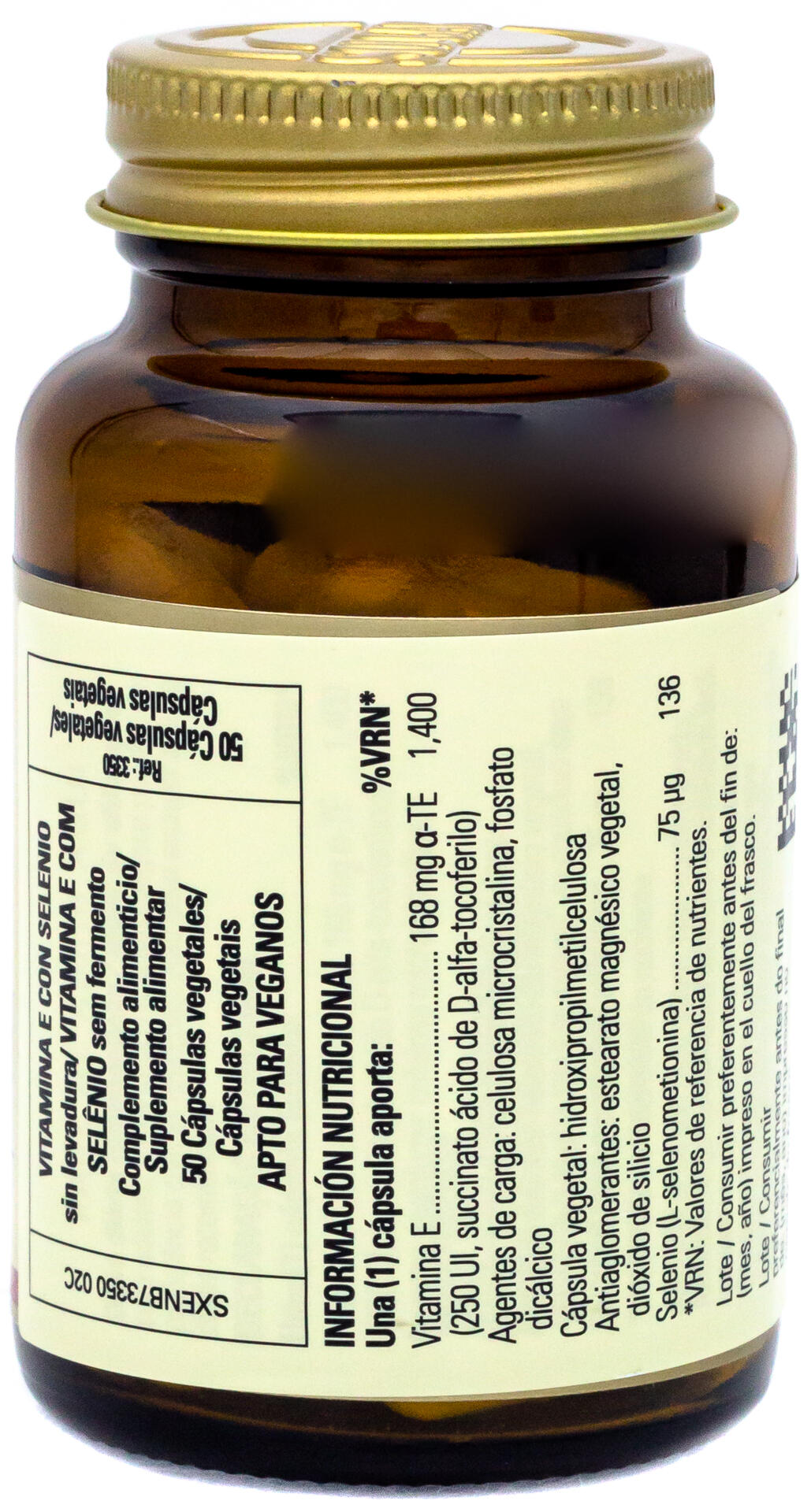 Vitamina E Selenio 50 Cápsulas 2/3