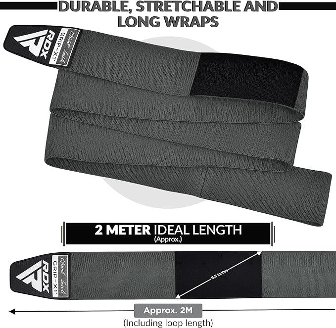 Opaski na kolana RDX Compression Elasticated Knee Wrap 3/7