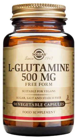 L-Glutamina 500 mg Cápsulas vegetales 2/3