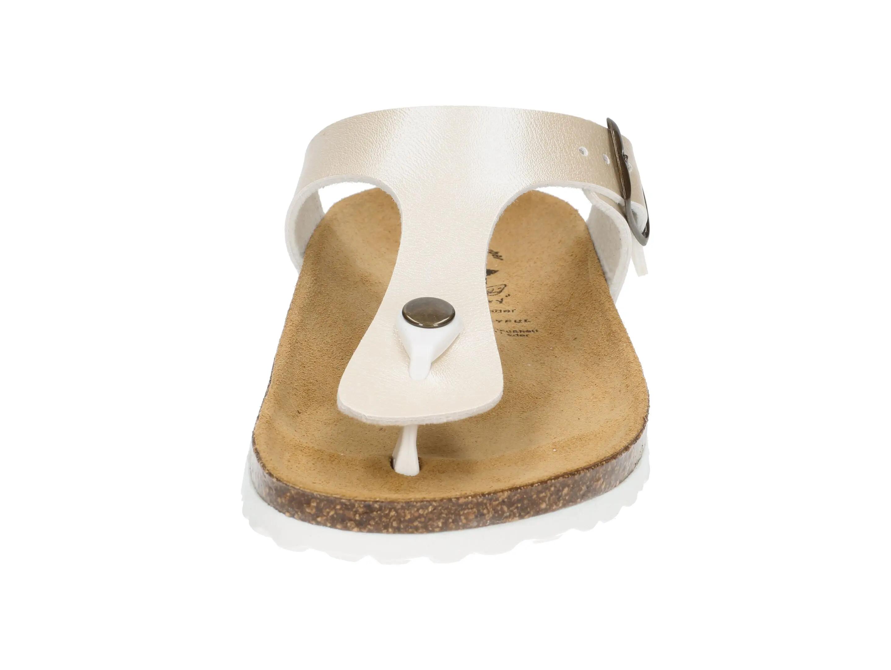 LICO Bioline Trend Damen-Pantolette mit Synthetik-Obermaterial 3/6