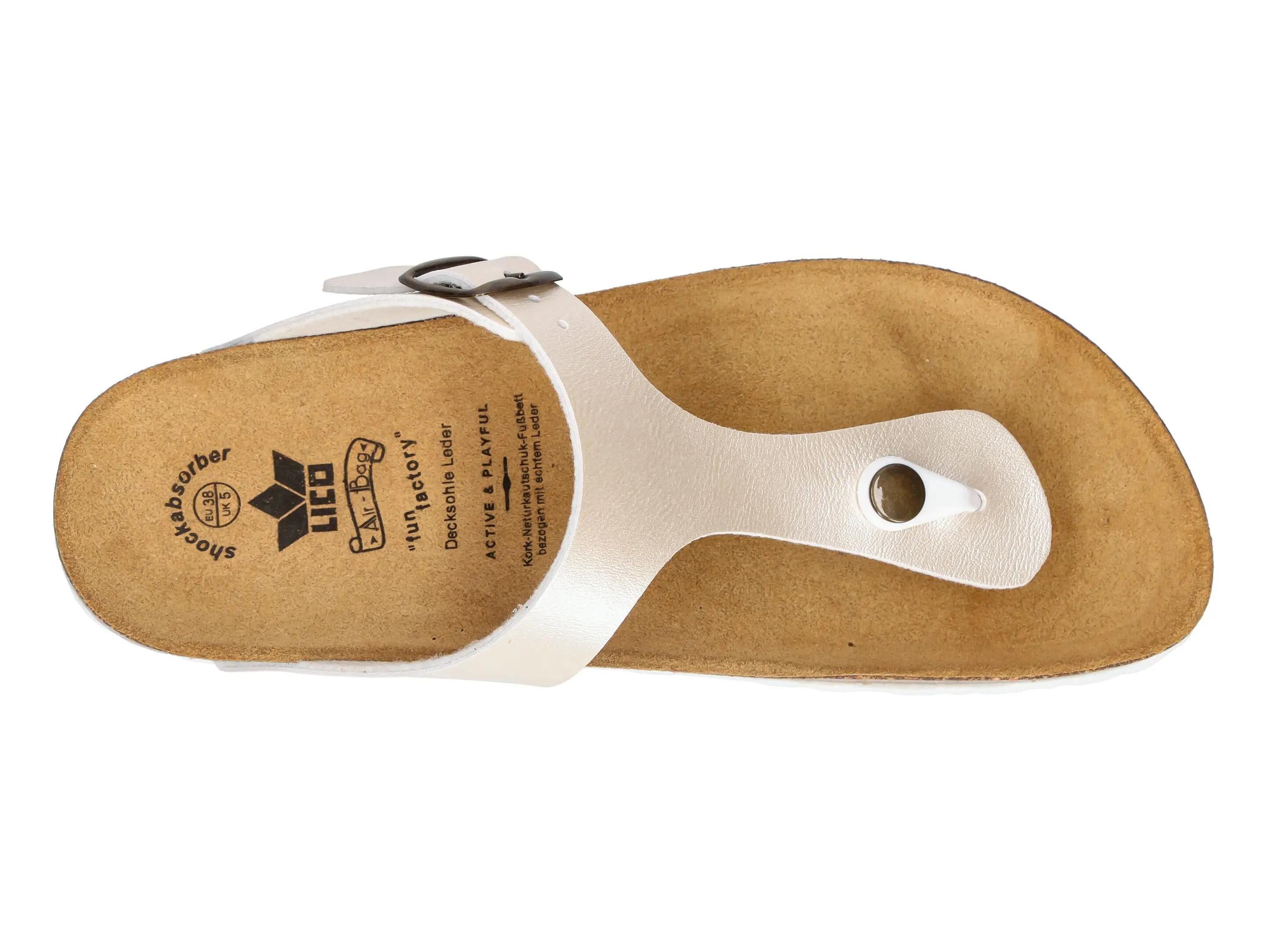 LICO Bioline Trend Damen-Pantolette mit Synthetik-Obermaterial 5/6
