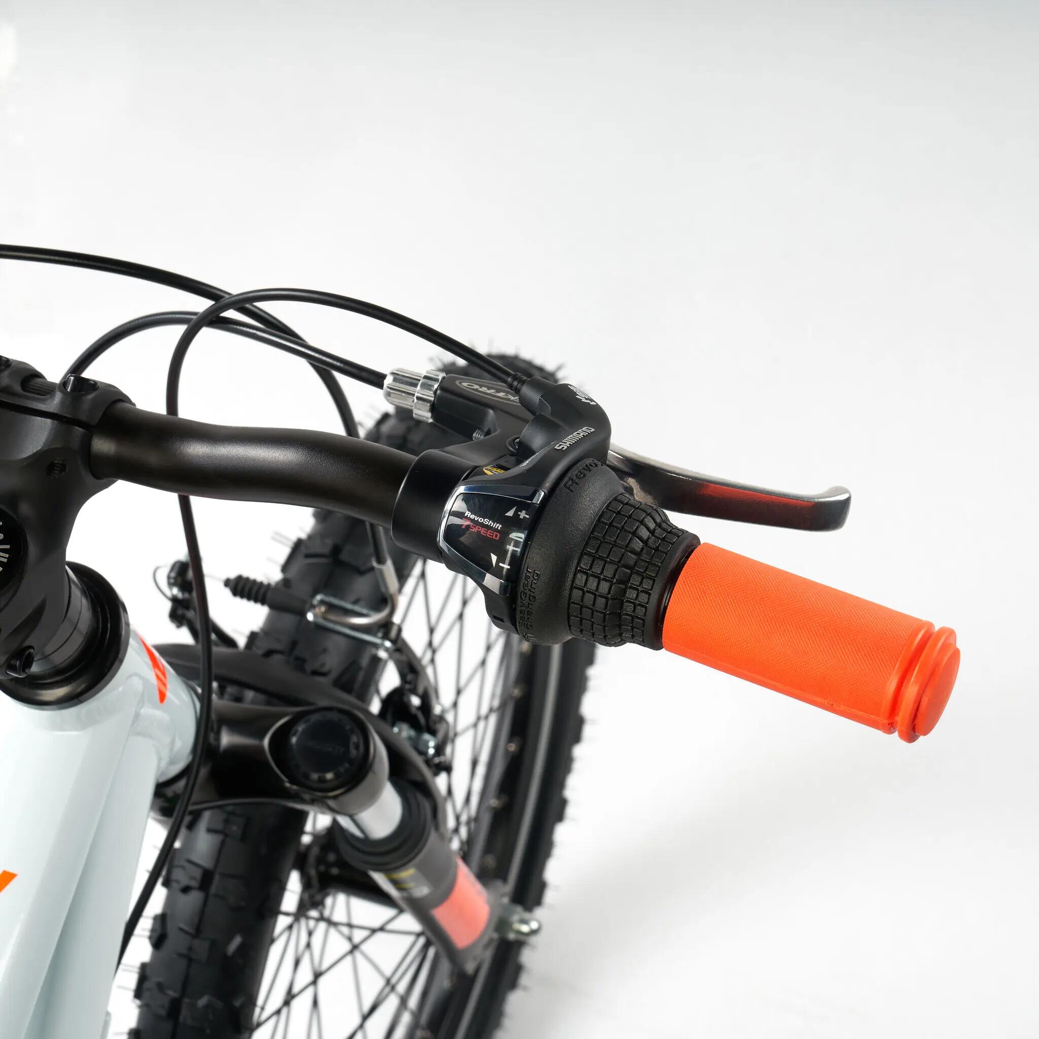 Kinderfiets 20/24/26 inch Xroc Pro 7-speed V-brake vanaf 6 jaar Neon Groen/Oceaa 5/7