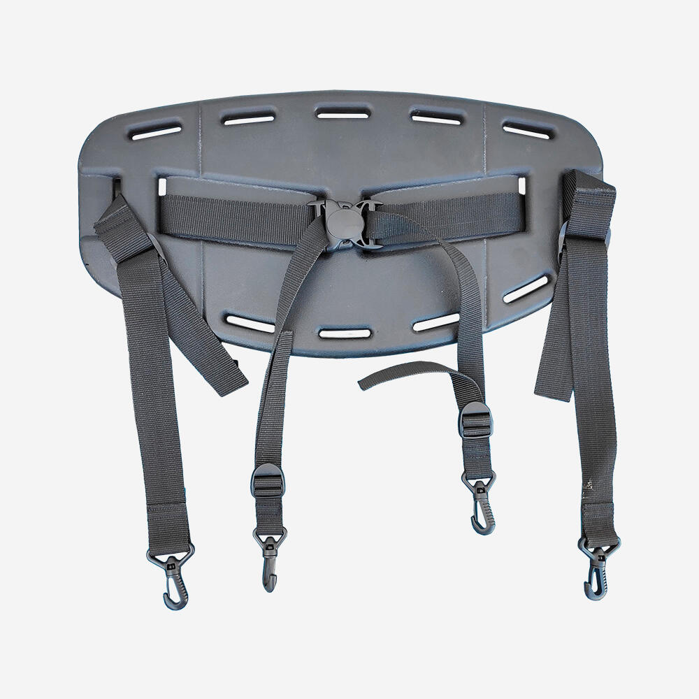 Asiento espaldera de dos piezas de color azul para kayak o piragua 2/2