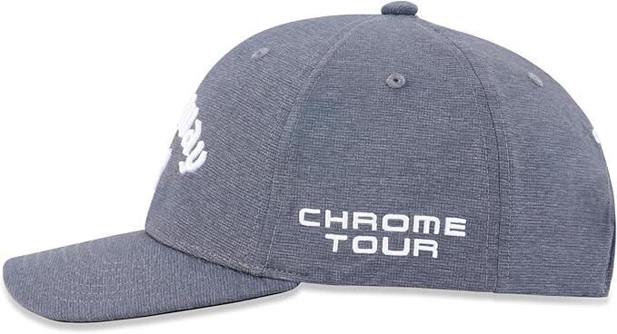 Callaway NEW Tour Authentic Performance Pro 26, Gorra de Golf Hombre, Gris 3/4