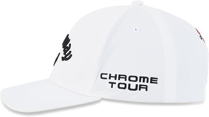 Callaway NEW Tour Authentic Performance Pro 26, Cappellino da golf da uomo, Bian 3/4