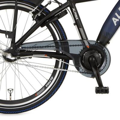 Alpina prisma 24 kettingkast zwart