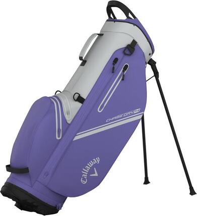 Sac de golf Callaway Chase Dry 2026, violet/argent