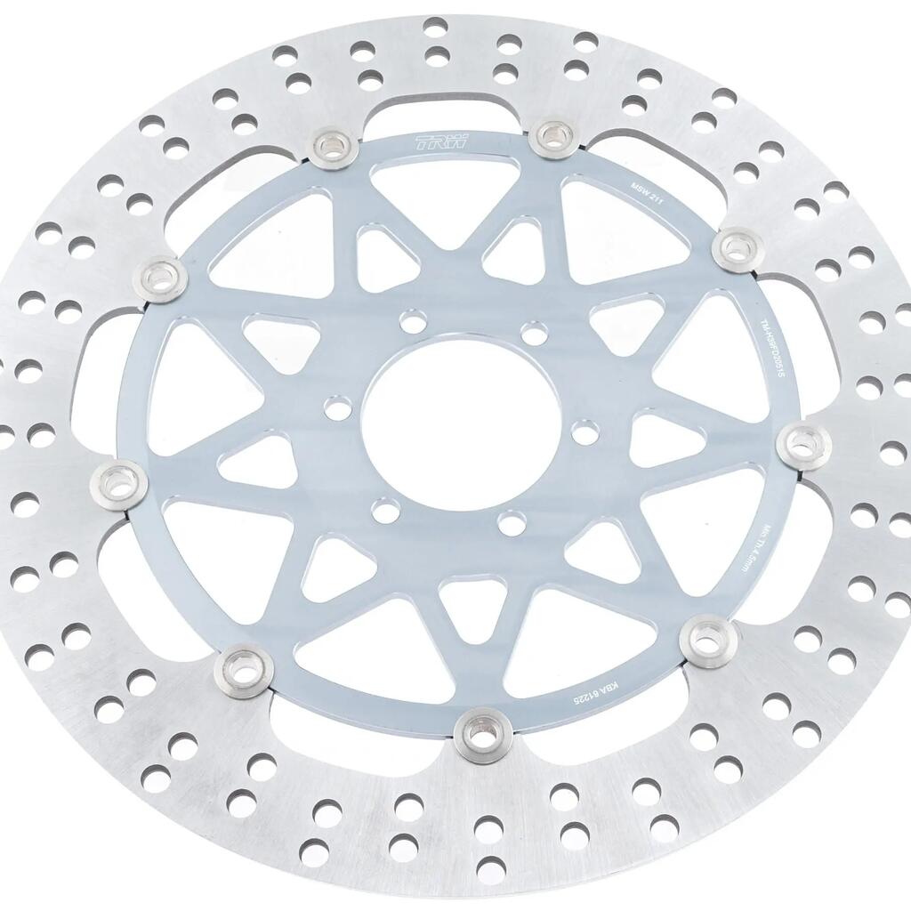 TRW Lucas MSW211 Floating Brake Disc with Aluminium Centre.