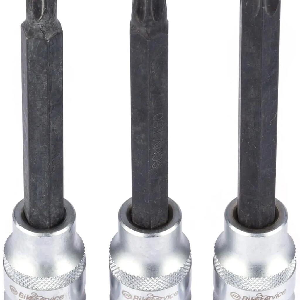 Bikeservice Torx Bit Set 1/2" 3pc.
