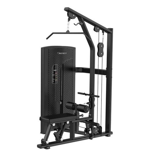 Selectiemachine met hoge katrol en roeimachine Pro Series 100 kg Fitness Tech