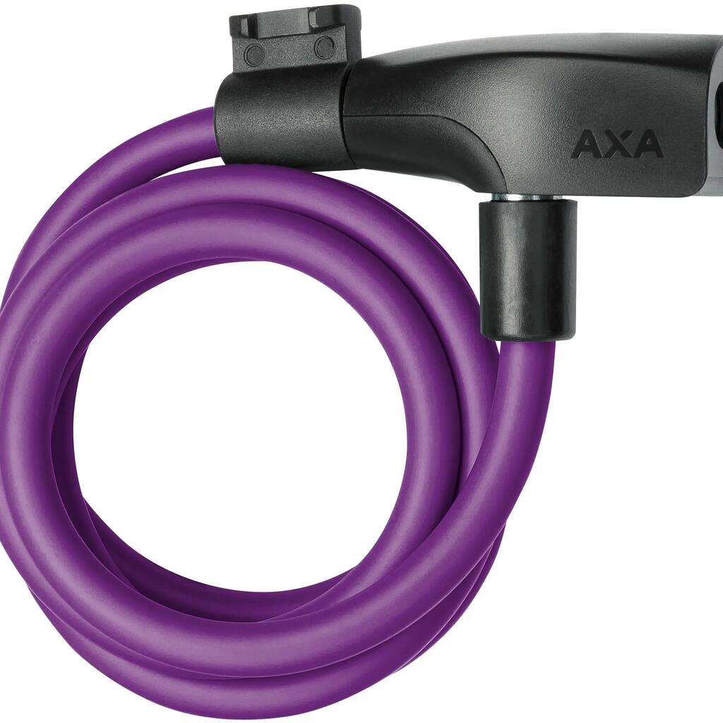AXA Resolute 8-120 Cable Lock 120 cm Ø8 mm Royal Purple