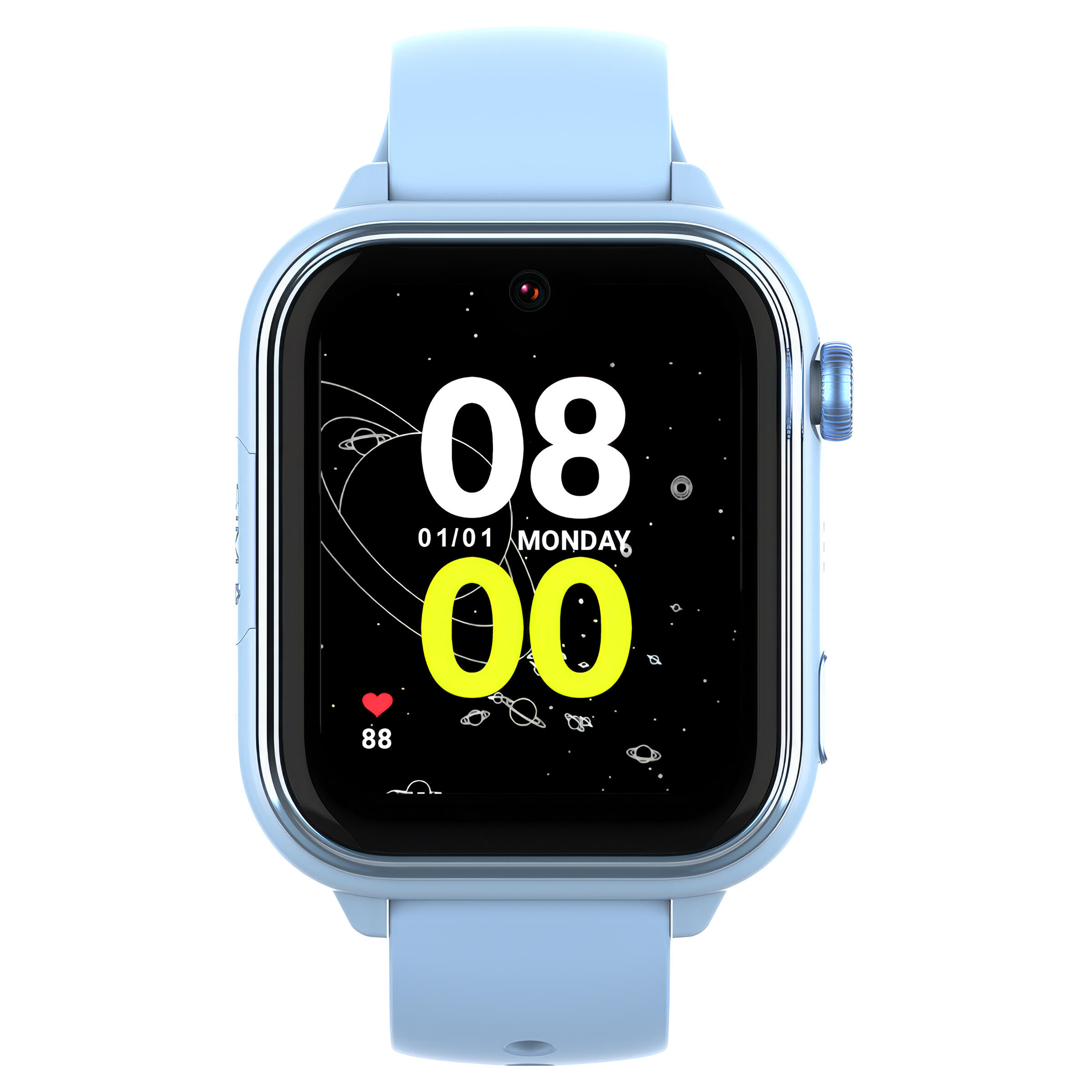 Smartwatch Kiano Alpha Kid Niebieski, 19 aplikacji, GPS, Aparat, GPS, Wi-Fi 2/7