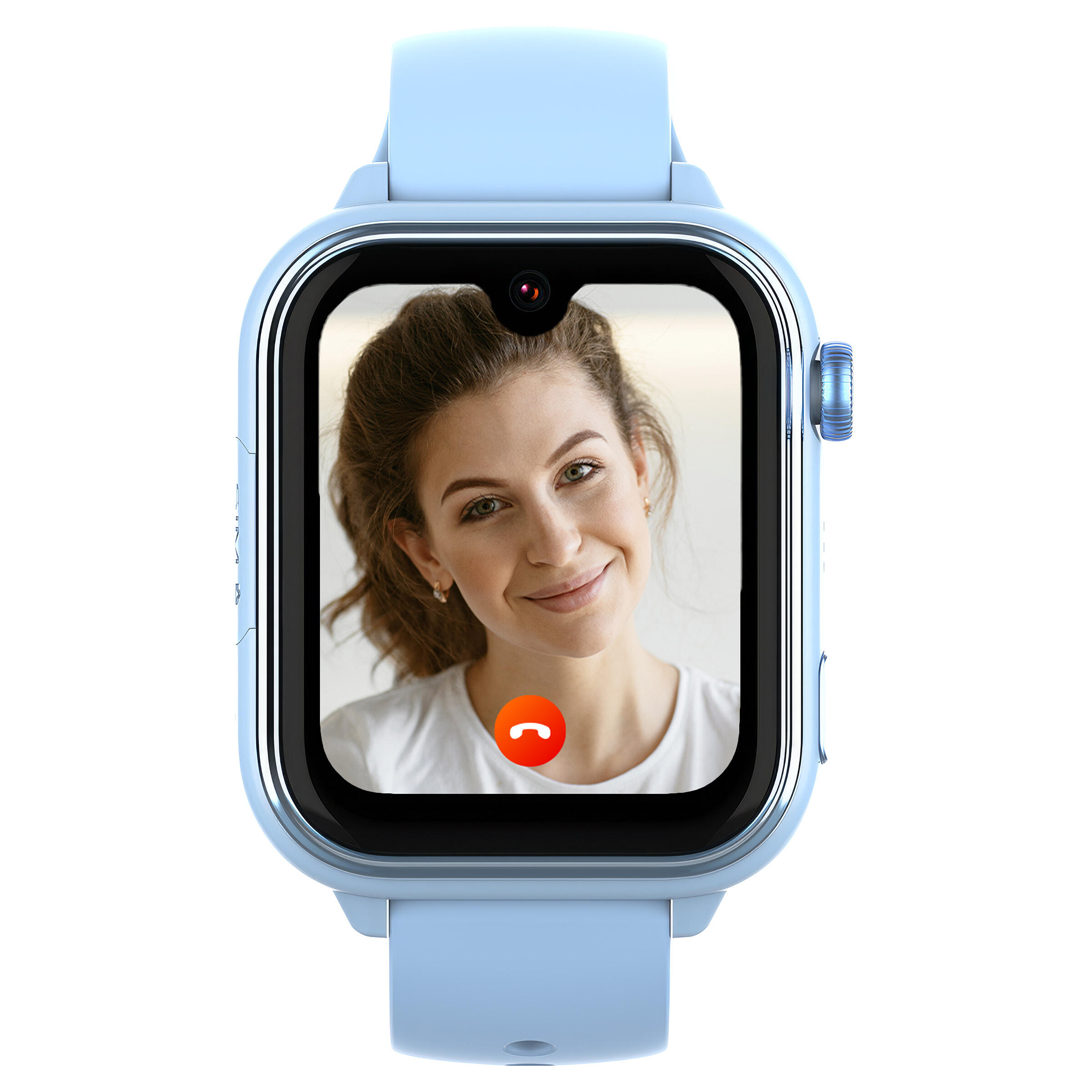 Smartwatch Kiano Alpha Kid Niebieski, 19 aplikacji, GPS, Aparat, GPS, Wi-Fi 6/7