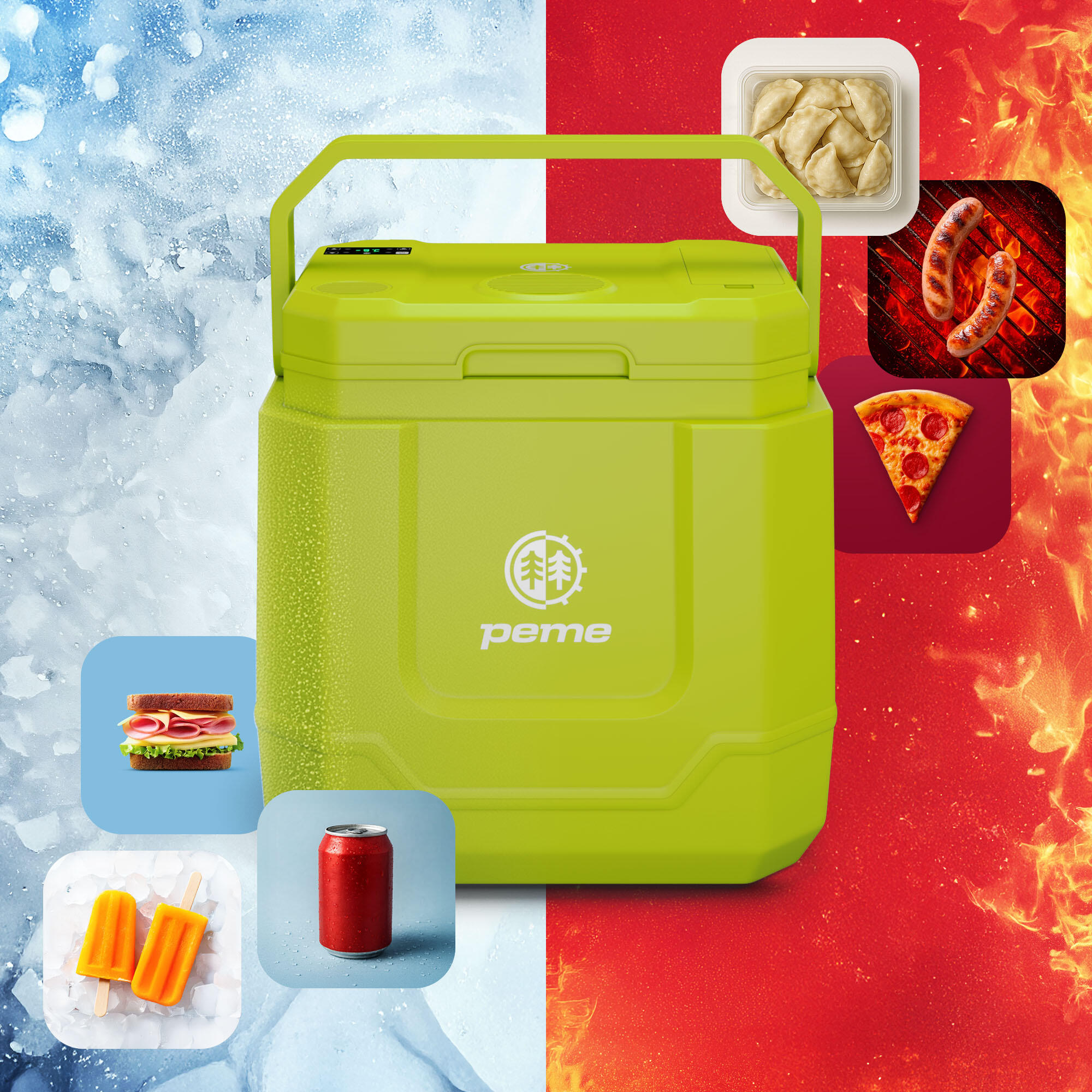 Peme Ice-on Trip 33 L Bluetooth Luidspreker 5/7