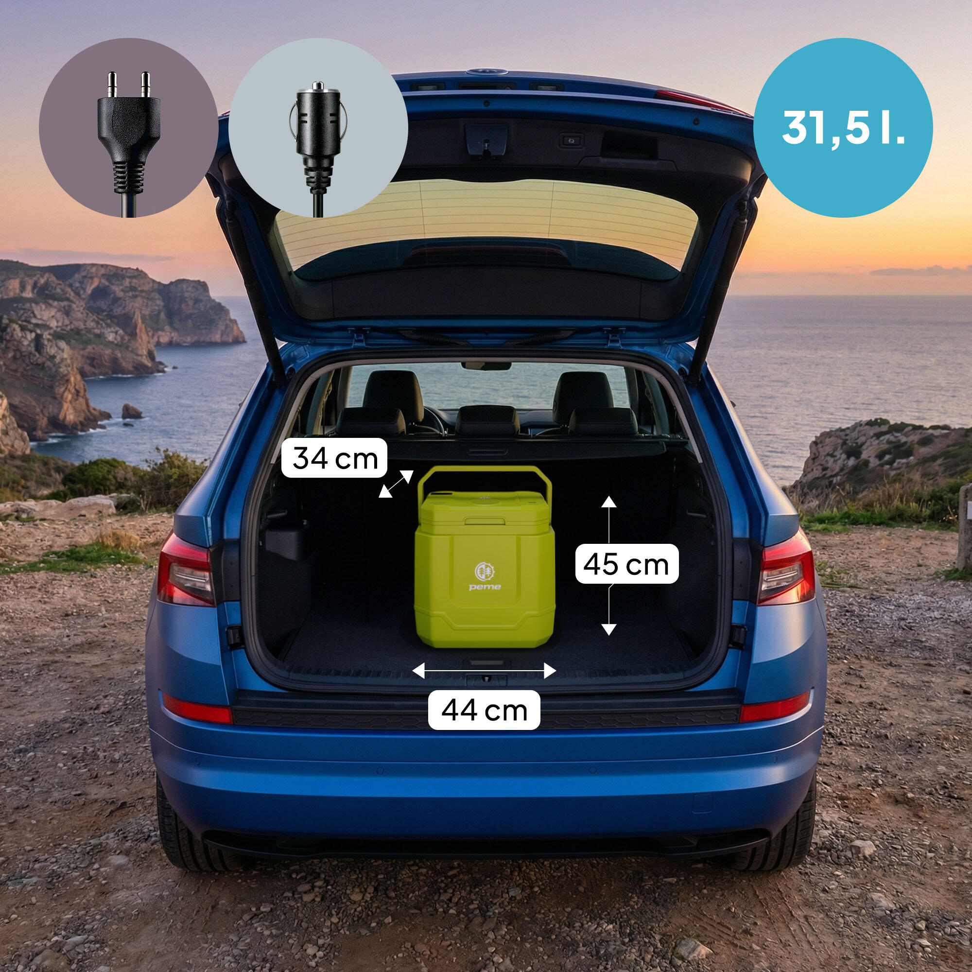 Peme Ice-on Trip 33 L Bluetooth Luidspreker 6/7