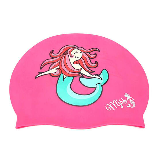 Meerjungfrau Melusina Badekappe pink