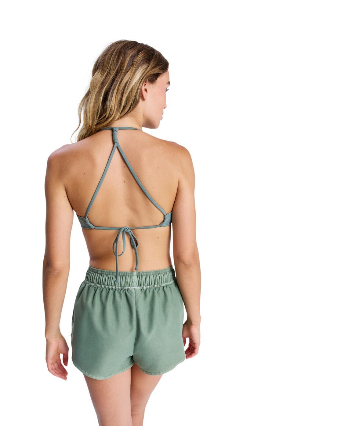 Boardshorts NO BAD WAVES Verde Mujer 2/4