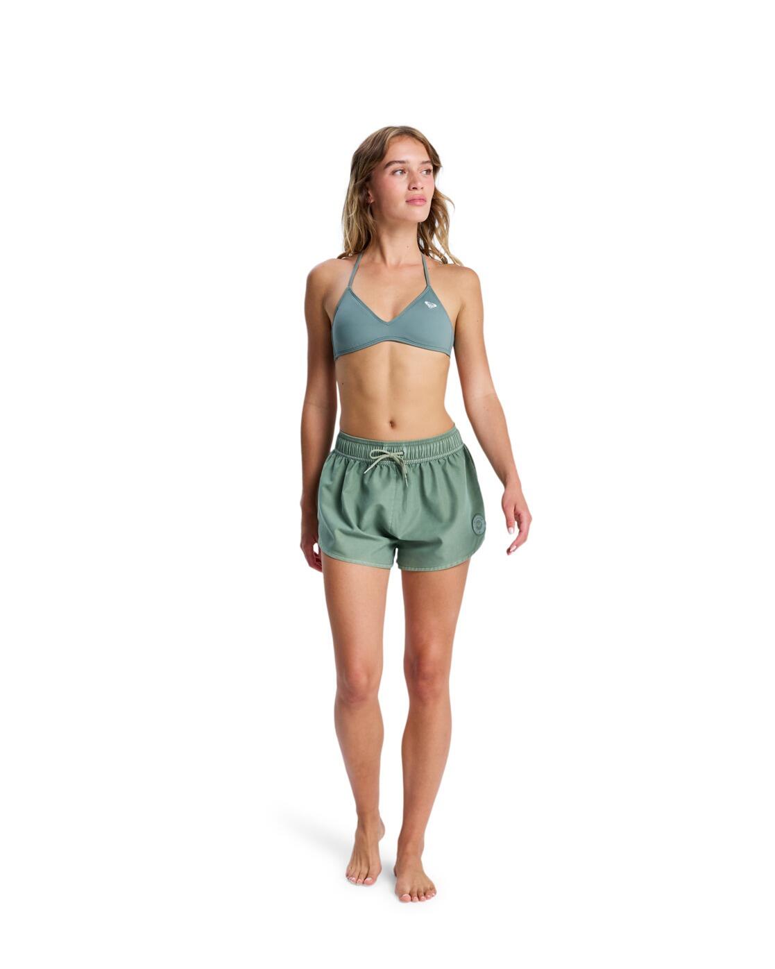 Boardshorts NO BAD WAVES Verde Mujer 4/4