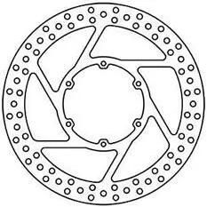TRW Lucas Brake Disc MST337 — Rigid Rotor.