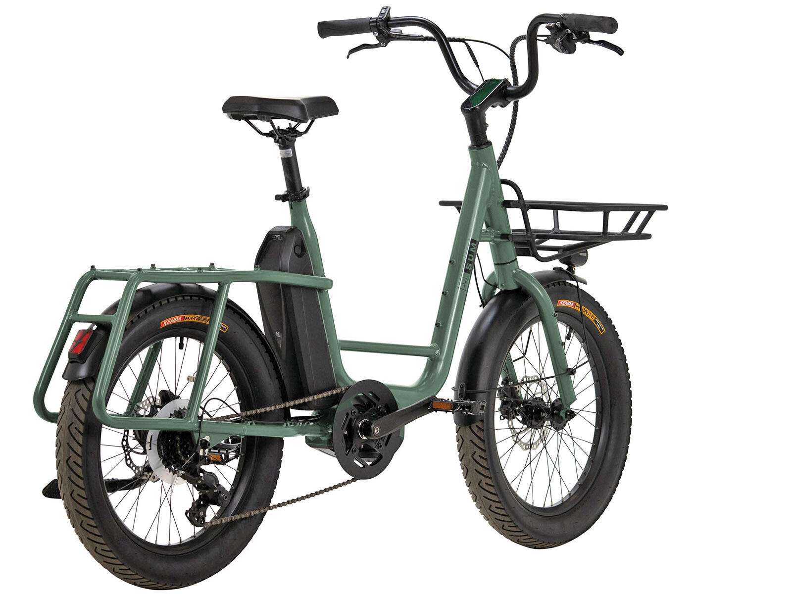 Villette Citadin MM elektrische transportfiets city alu groen 2/4