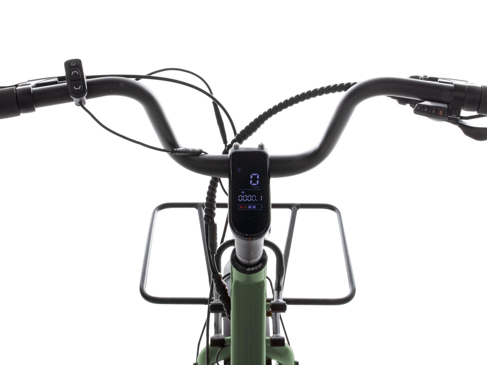 Villette Citadin MM elektrische transportfiets city alu groen 4/4