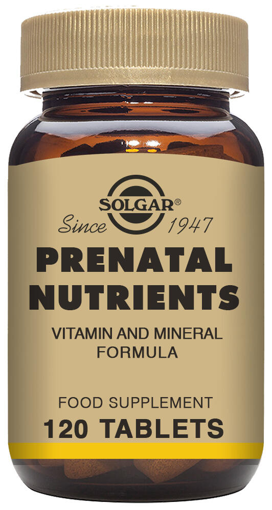 Nutrientes Prenatales Comprimidos 2/3