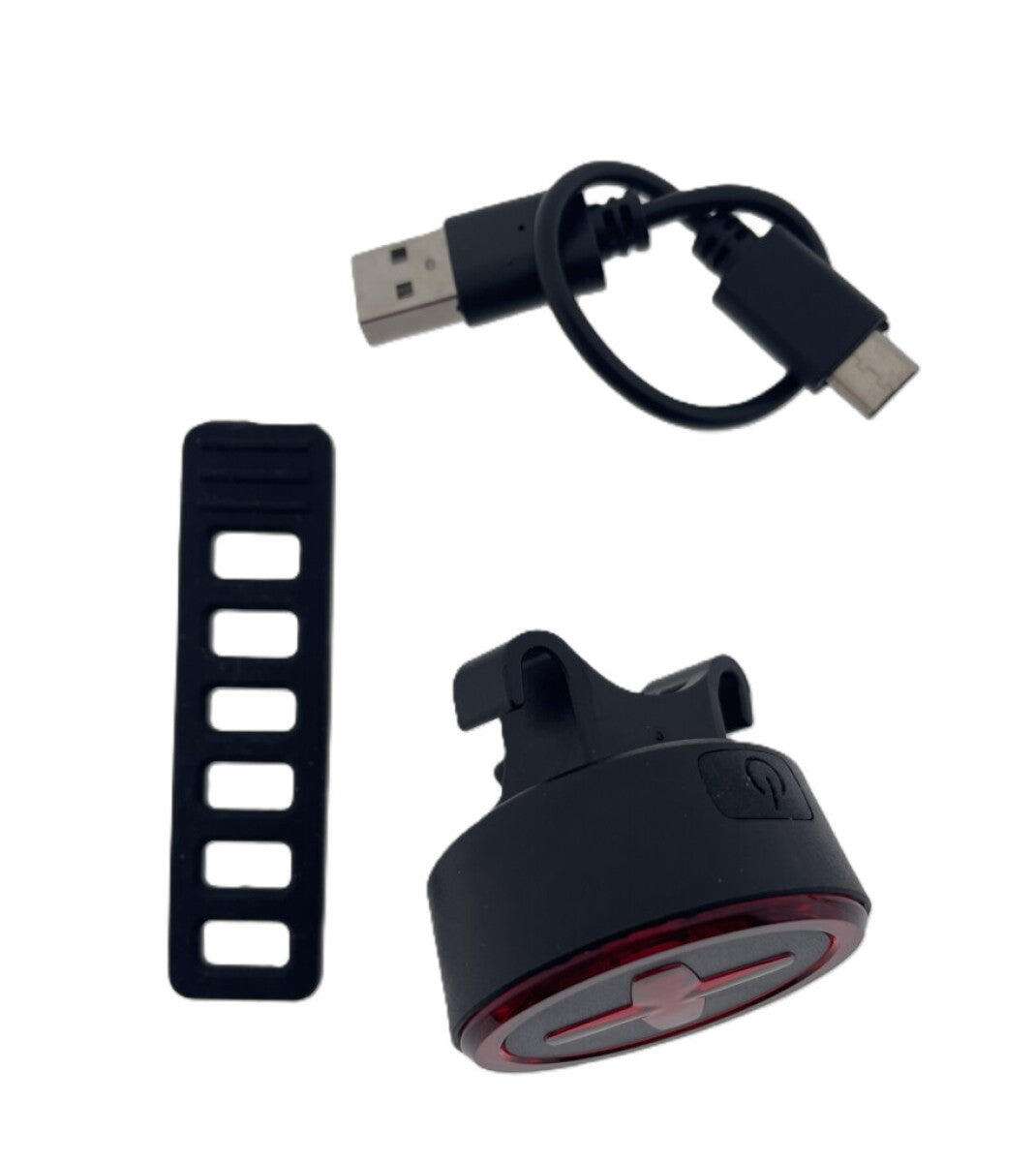 IkziLight MR X luz traseira 20x4014 LED recarregável USB 3/5